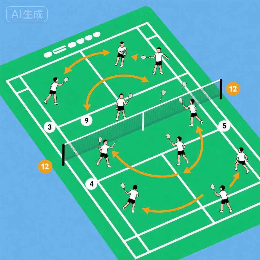 站位转换路线图