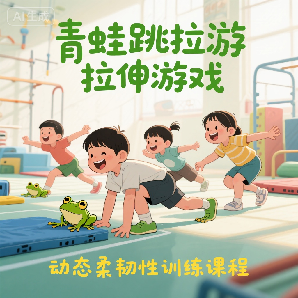 青蛙跳拉伸游戏