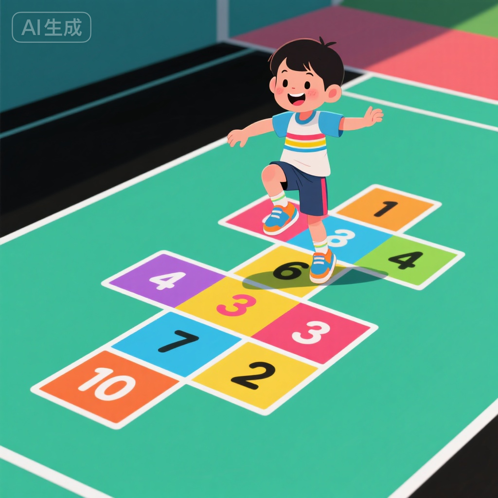 跳格子协调训练