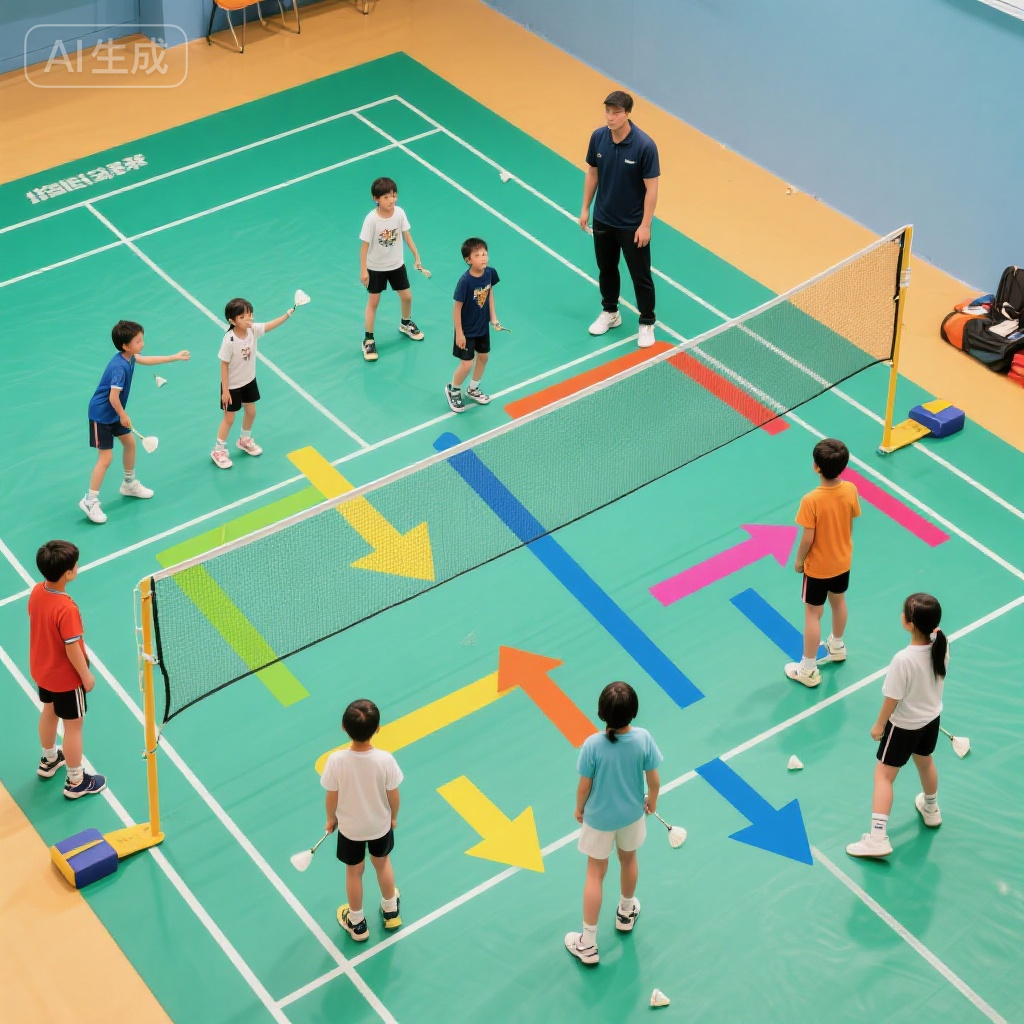 网前综合技术训练