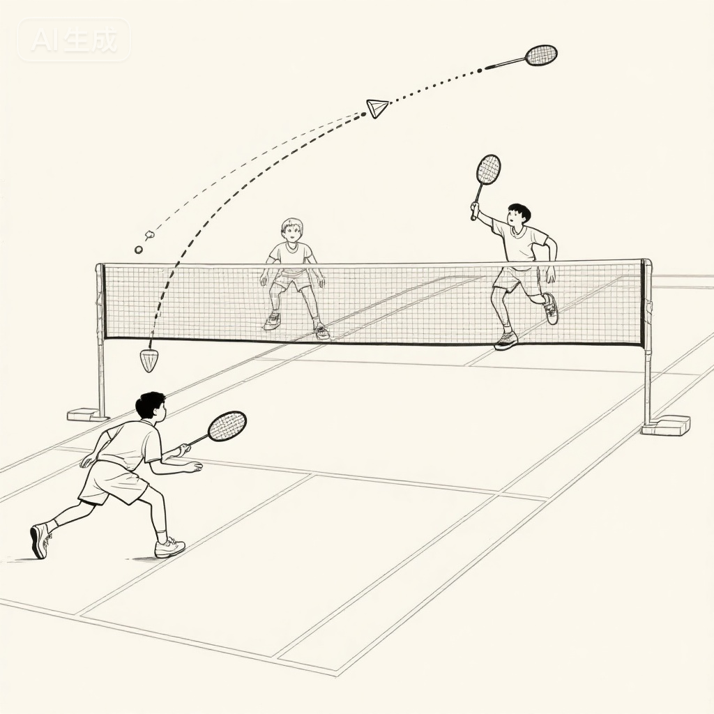 杀吊上网配合示范