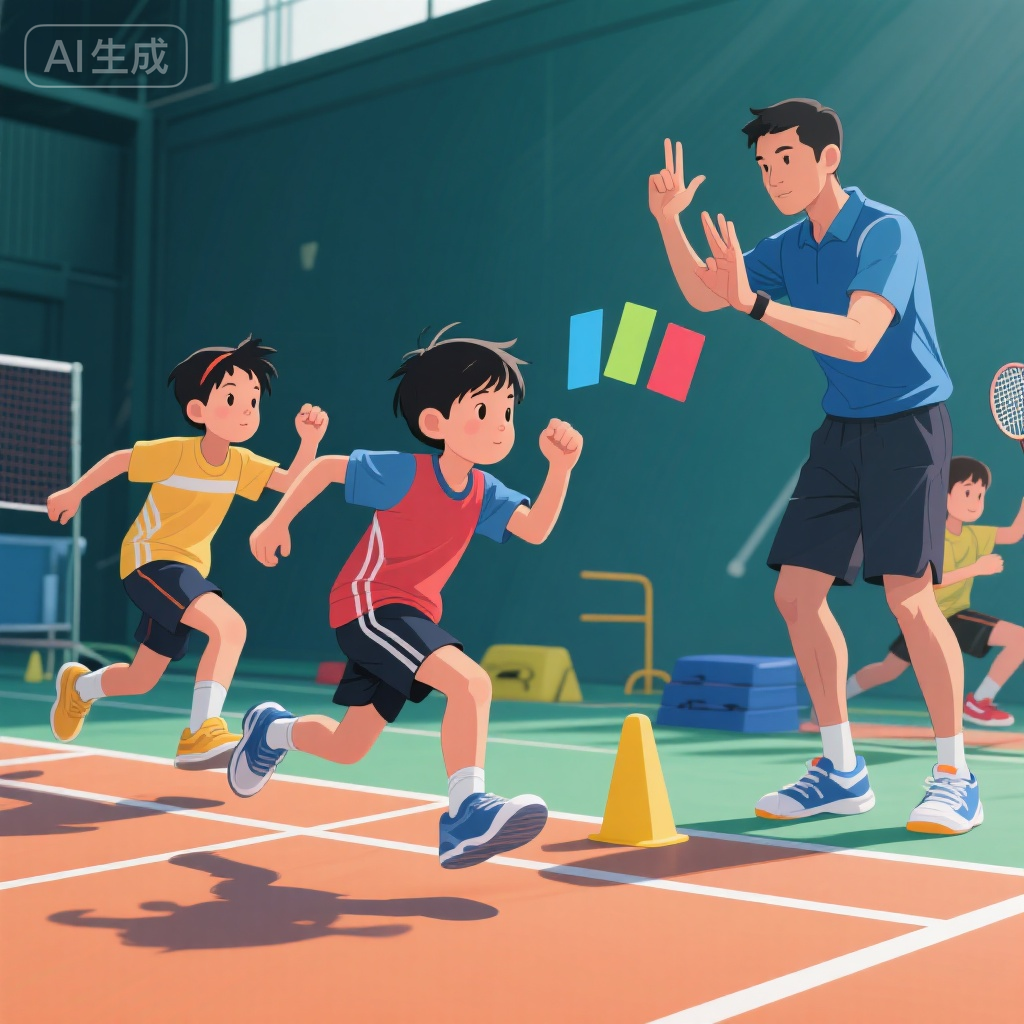 视觉反应训练示范